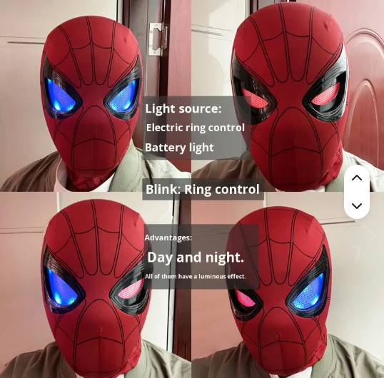 Mascara spider man