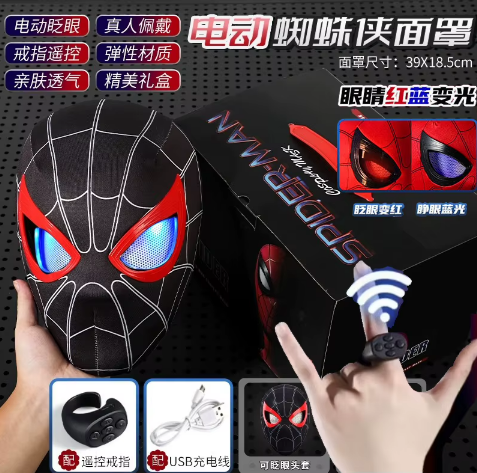 Mascara spider man