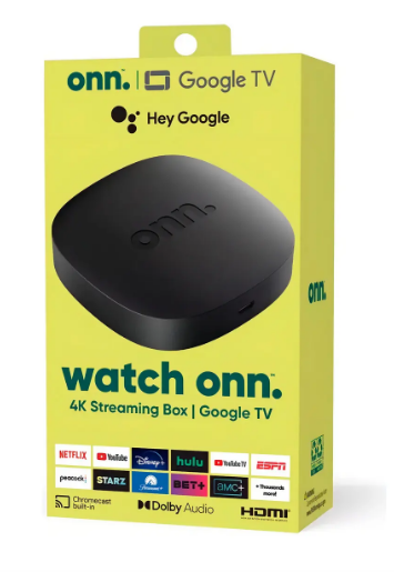 A164 ONN Google TV 4K